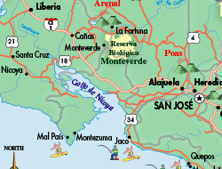 View Costa Rica Maps