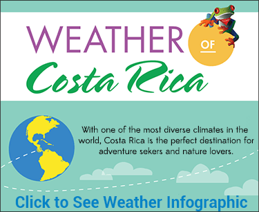 Costa Rica Weather Has Two Distinct Seasons High Green Season Go Visit Costa Rica