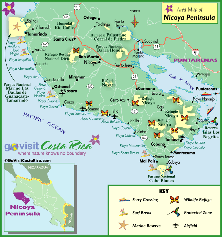 Mapa de la Area