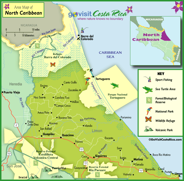 Northern Caribbean  Map