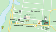 Mapa de Quepos