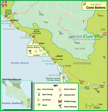 dominical costa rica map Dominical Costa Rica City Guide Go Visit Costa Rica dominical costa rica map